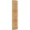 Ekena Millwork Spaced Board-n-Batten Shutters, Rough Sawn Western Red Cedar, 17 1/8"W x 66"H RBS06S17X066RWR - alternate 3
